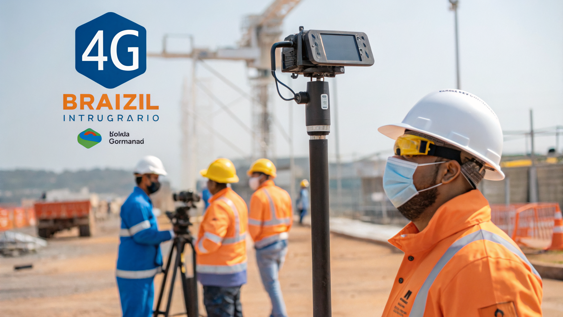 Monitoramento de trabalhador sem EPI em obra de construção